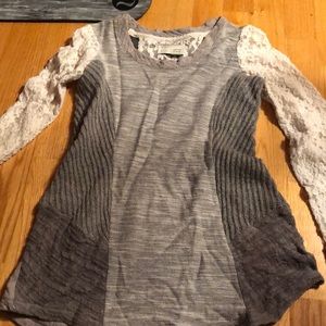 Textured Anthropologie sweater